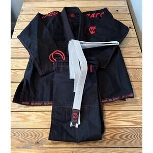 New Zafco Brazilian Jiu Jitsu Uniform Size Large Men’s Black
